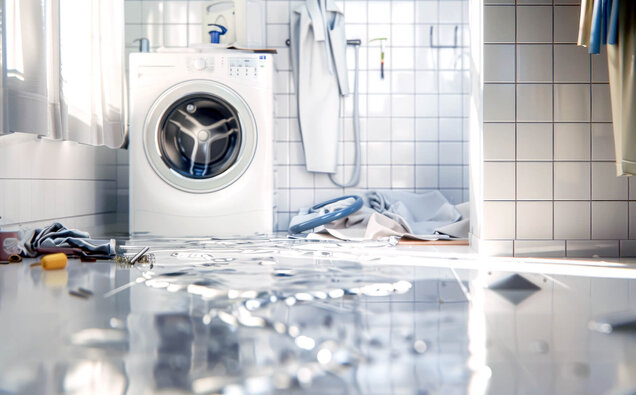 Laundry Flooding Blockage
